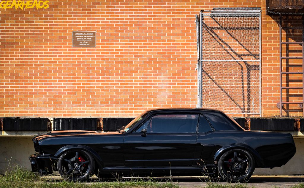 This 1966 Ford Mustang Restomod Is Sexy In Black 